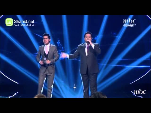 Arab Idol - حاتم العراقي و قصي حاتم - فوق إرفع إيدك