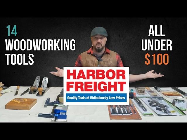 Woodworking On A Budget: Harbor Freight Tools For Under $100!