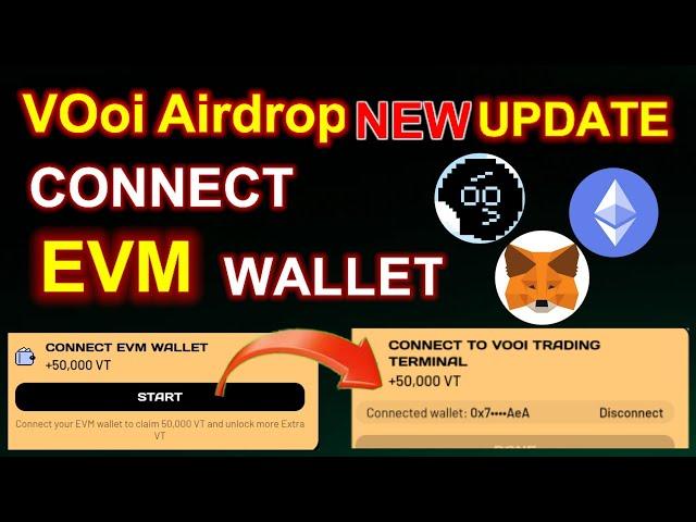 Vooi airdrop connect evm wallet | voovi airdrop new update | voovi app evm wallet connect