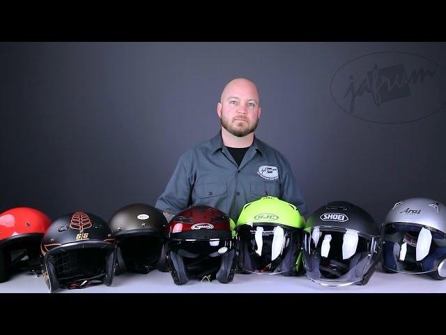 Open Face (3/4) Helmet Buying Guide From Jafrum.com