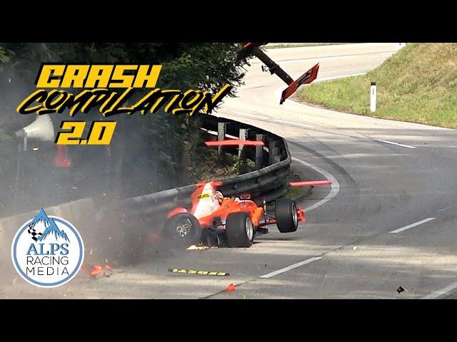 Crash & Fail Compilation | Hillclimb & Rally crash - cronoscalate Bergrennen course de côte [HD]