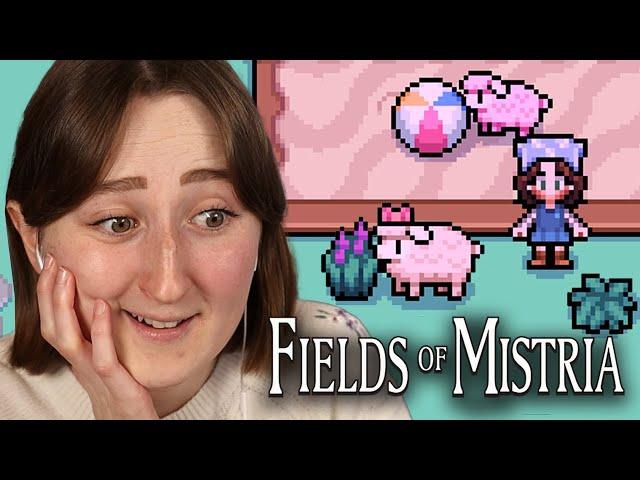 i got a PINK SHEEP in fields of mistria! (Streamed 2/19/25)