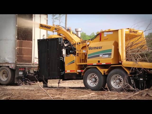 WC2300XL Whole Tree Chipper | Vermeer Forestry Equipment