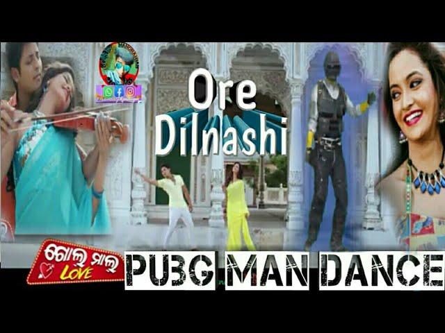 PUBG man dance,, golmal love song !!Ore Dilnashi!! odia manoranjan