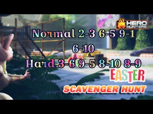 Hero Hunters Easter Scavenger Hunt 2024 Part 2