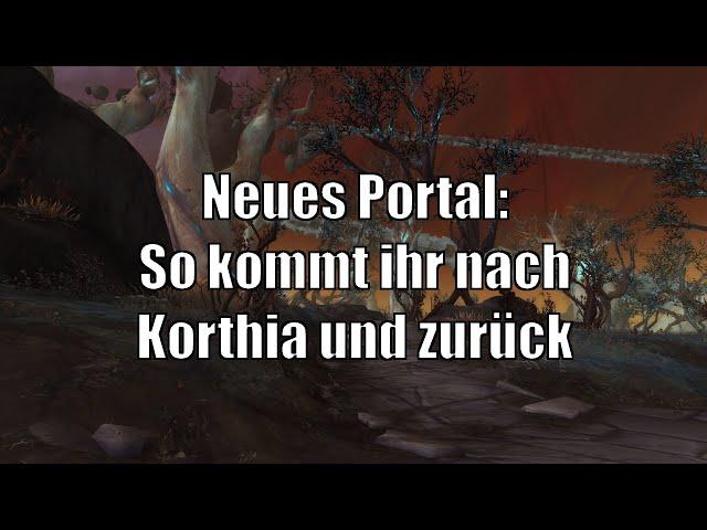 Von Korthia nach Oribos und zurück: So kommt ihr in das neue Gebiet [World of Warcraft: Shadowlands]