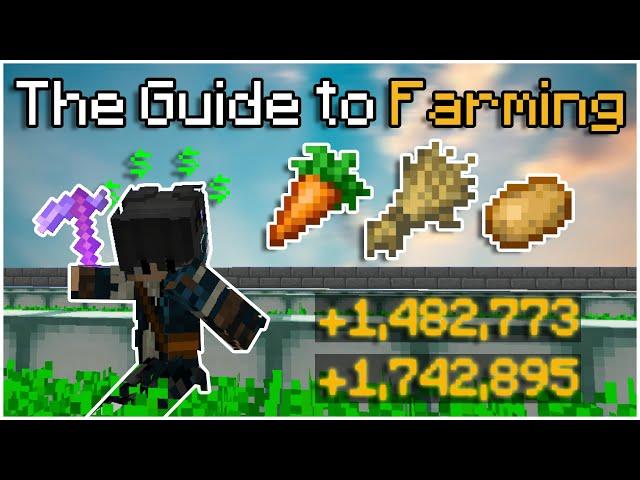 How to Make Millions Farming in Hypixel Skyblock