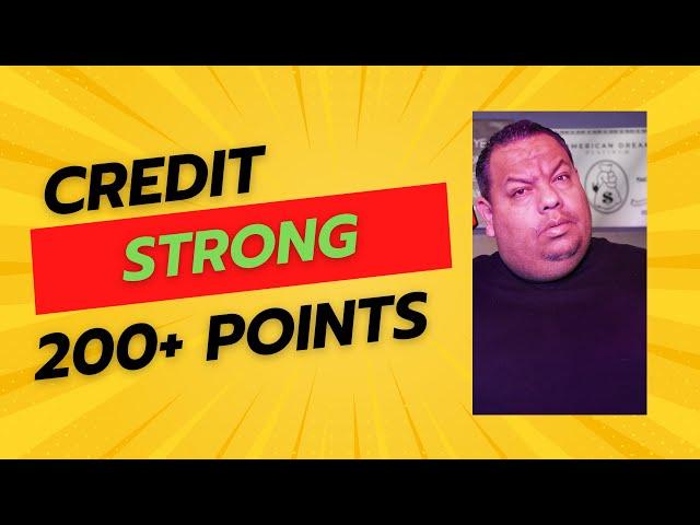 Credit Strong 200 Points Boost #creditstrong #creditboost #installmentloans