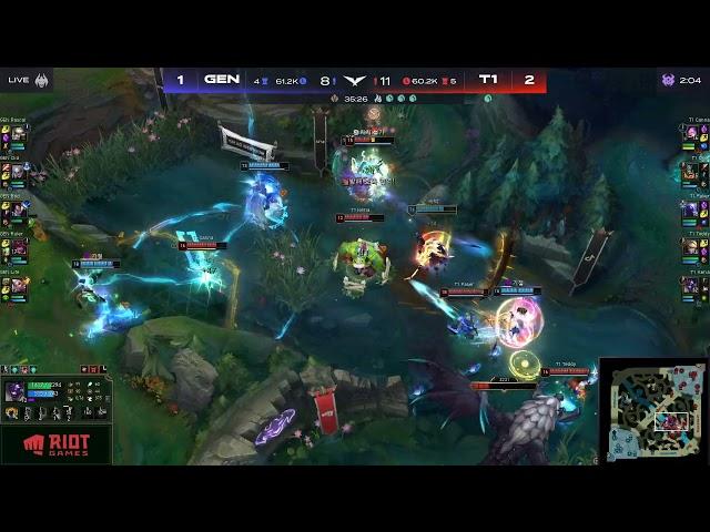 T1 Teddy 1v9 | LCK 2021