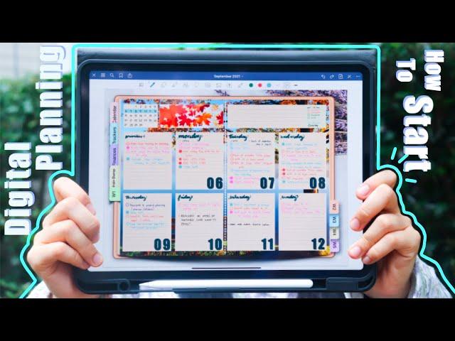 How to Get Started With DIGITAL PLANNING for ABSOLUTE BEGINNERS