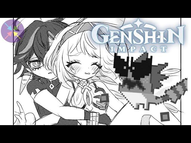 Lucky Pervert (Genshin Impact Comic Dub)