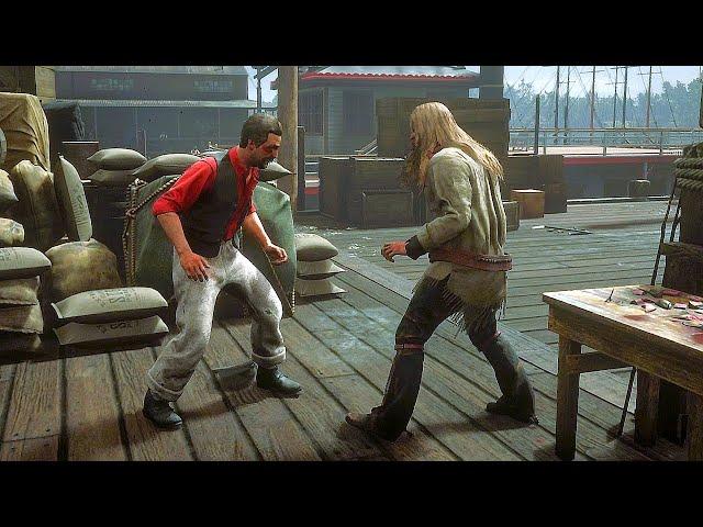 Red Dead Redemption 2 NPC Wars - Fist Fights 4