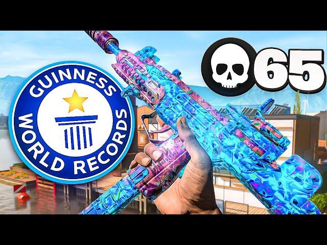 *NEW* 65 Kill World Record in Warzone 3!  (Vondel Warzone)