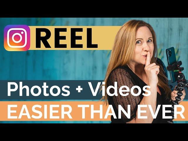 How to Make Instagram Reels with  Photos and Videos in Seconds