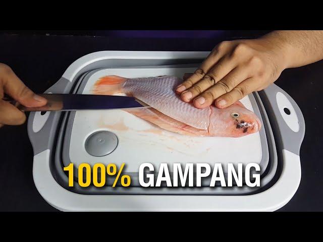 Tutorial Cara Memfillet Ikan Kecil