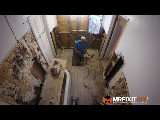 DIY Bathroom Demolition | PART 2