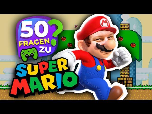 VERGESSENE GEHEIMNISSE des Pilz-Königreichs! | 50 Fragen zum Mario Franchise