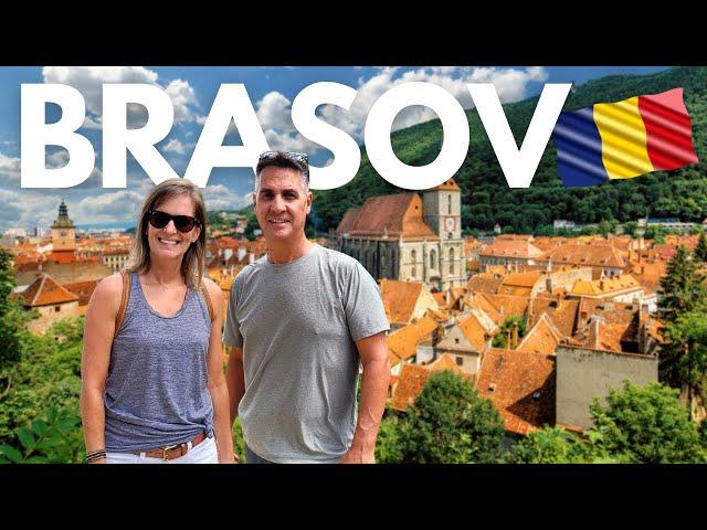 BRASOV, ROMANIA - Inside TRANSYLVANIA  Exploring the BEAUTIFUL Town of BRASOV! 2022