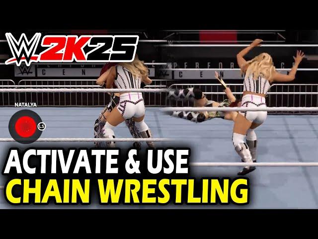 How to Activate & Use Chain Wrestling in WWE 2k25