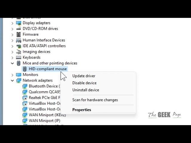 Disable Mouse Wake up in Windows 11