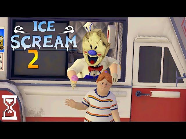 Прохождение второго Мороженщика // Ice Scream 2