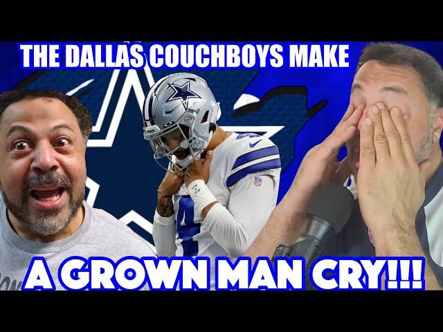 Cowboys Fan CRIES On Camera After Loss! Cowboys FAN EPIC MELTDOWN!  Happy Cowboys CHOKE SZN