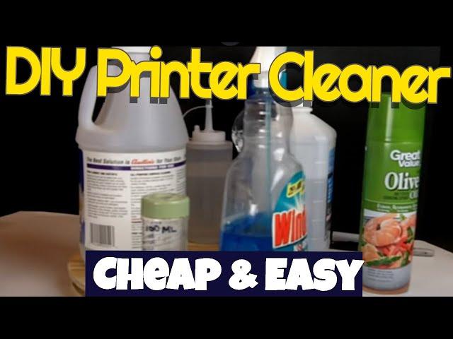 DIY Inkjet printer head cleaner,simple,cheap,effective