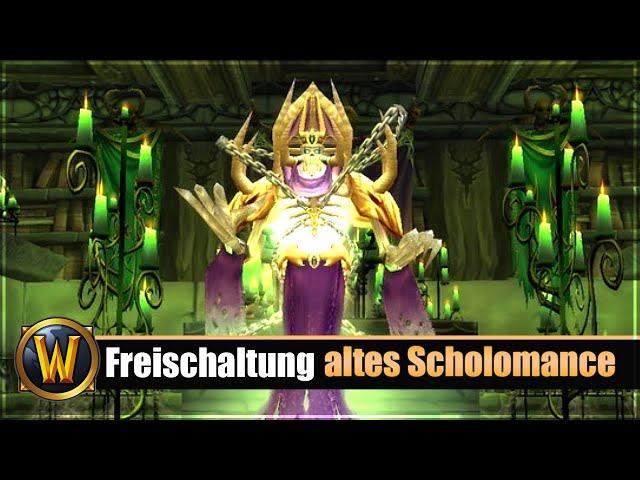 Rätsel/Erfolgs Guide: Freischaltung altes Scholomance - [Erinnerung an Scholomance]