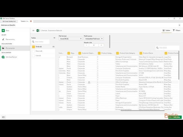 Qlik Sense Recipes: Number and Dates Formatting | packtpub.com