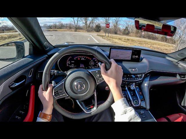 2024 Acura TLX Type S - POV Test Drive (Binaural Audio)