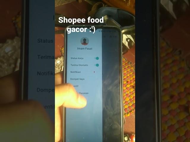 tutorial akun shopee food agar gacor :') #shorts