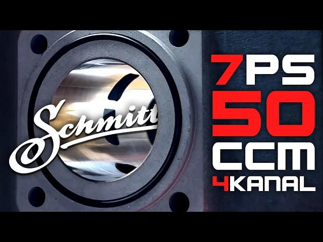 7PS aus 50ccm - Mehr Leistung mit 4-Kanal Zylinder von Schmitt!  EINBAU-ANLEITUNG | Simson Tuning