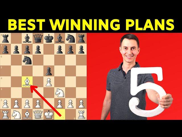 5 WINNING Attacking PLANS in the Italian Game for White