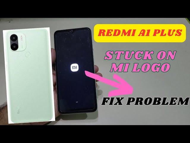 Redmi A1 Plus Stop Phone On Stuck Logo Boot Loop Problem Fix