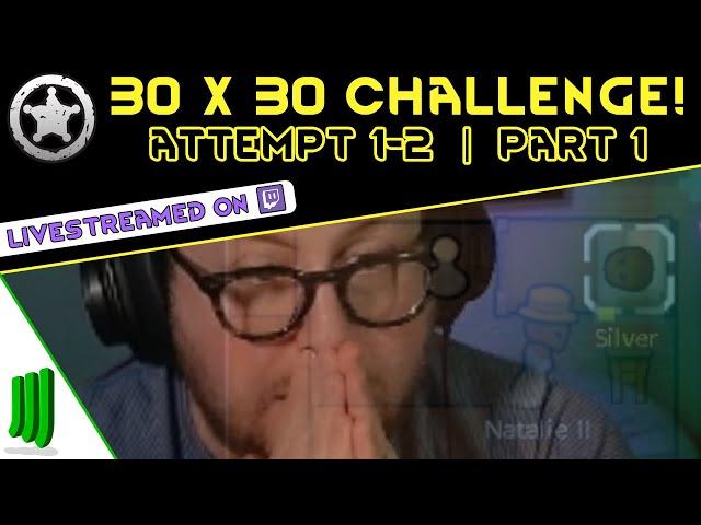  Rimworld 30 x 30 Challenge  | Attempt 1-2 - Part 1 | QoL Mods & No DLC