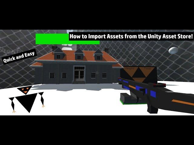 How to Import Assets from the Unity Asset Store