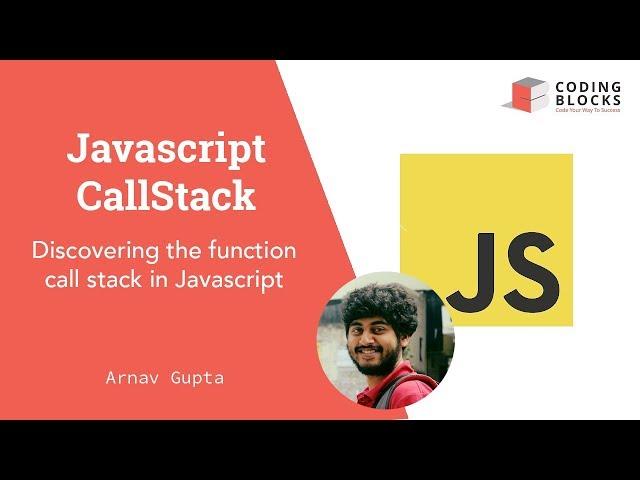 Javascript: The JS callstack explained with a simple example