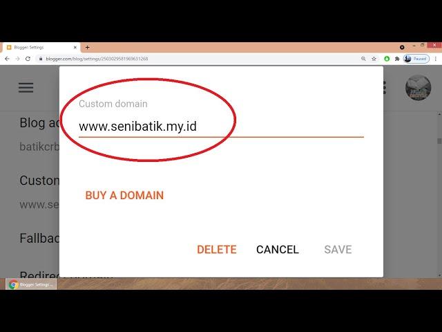 Cara Custom Domain Blogspot Tanpa Hosting (IDwebhost)