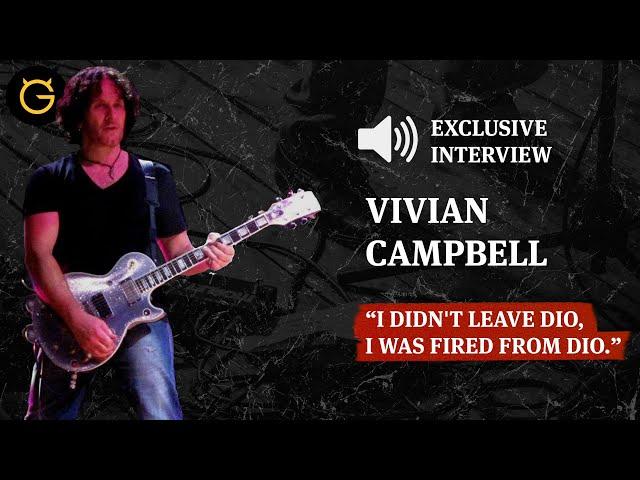 Guitarist Vivian Campbell: Working With Dio + Why I Left Whitesnake