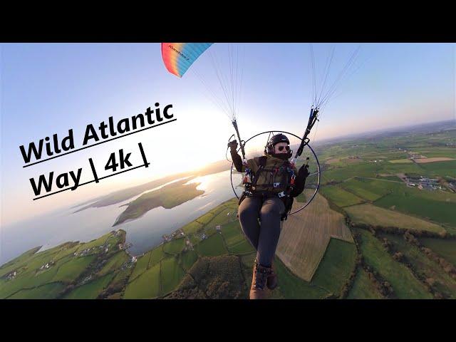 First Year Flying A Paramotor | West Cork, Ireland | 4K