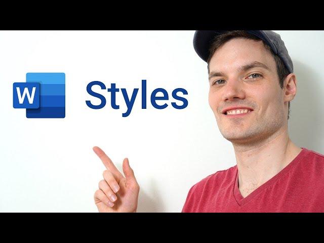 How to use Styles in Microsoft Word