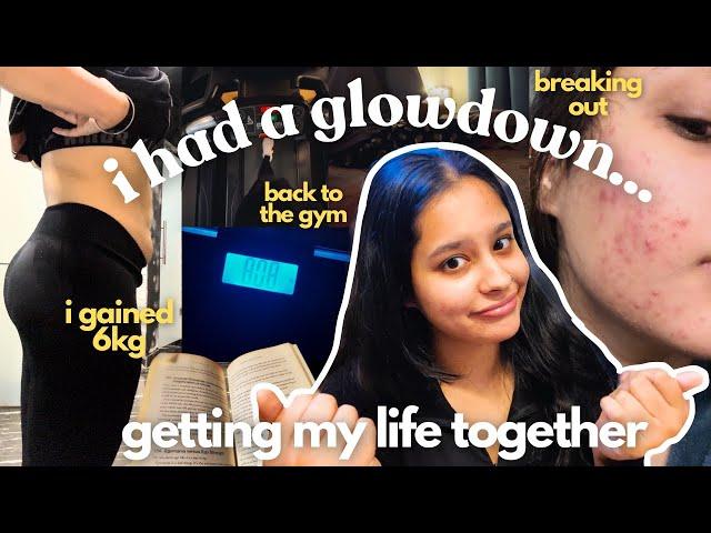 I had a GLOWDOWN: Gaining Weight, Breaking Out, Getting Back On Track