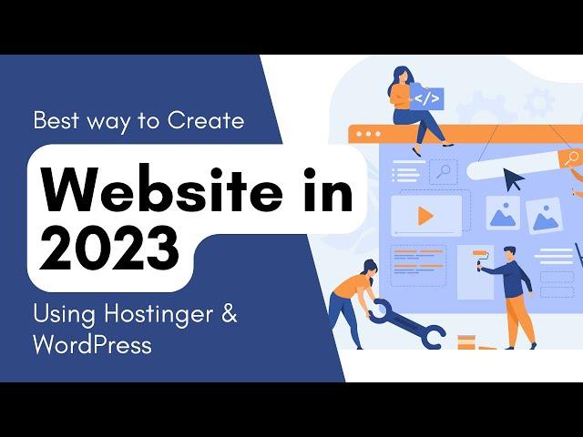 WPTutorials How to create a Website using Hostinger and Wordpress in 2023