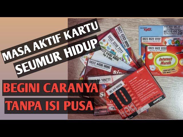 Cara Memperpanjang Masa Aktif Telkomsel  Cara Memperpanjang Masa Aktif Kartu Gratis Tanpa isi Pulsa