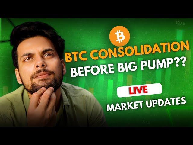 BTC CONSOLIDATION BEFORE PUMP?| BTC 90K COMING?|WHAT'S NEXT FOR BTC|ALTs UPDATE|TRADES UPDATE