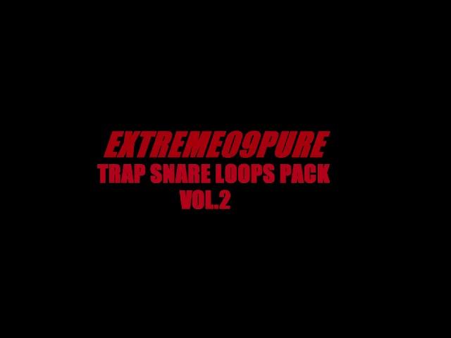 Free Trap Snare Roll Loops Sample Pack Producer 2 |  EXTREME09PURE 808 Snares Loops HQ Download WAV