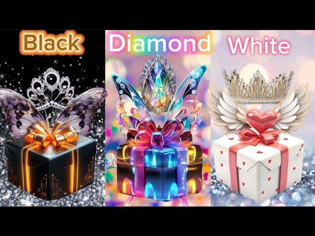 Choose your Gift #black #rainbow #white #chooseyourgift #pickone #3giftbox #3giftboxchallenge