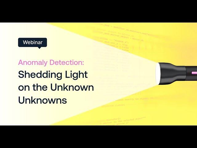 Logz.io Anomaly Detection: Shedding Light on the Unknown Unkowns