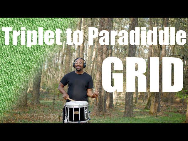 Triplets to Paradiddle Grid