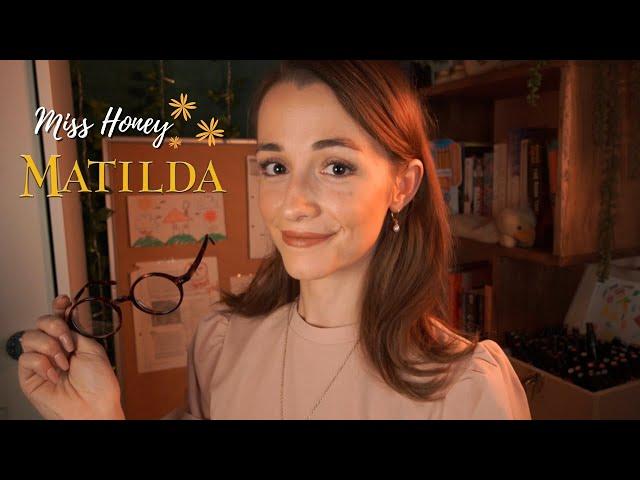 ASMR | Miss Honey talks to you about books!  (Teacher Roleplay)